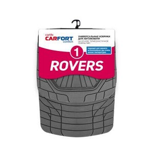 Коврики а/м CARFORT "Rovers 1" термопласт NBR, к-т 4шт. Black
