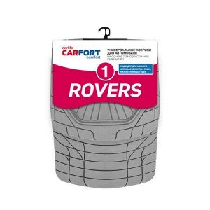 Коврики а/м CARFORT "Rovers 1" термопласт NBR, к-т 4шт. Grey