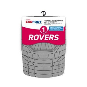 Коврики а/м CARFORT "Rovers 1" термопласт NBR, к-т 4шт. Grey