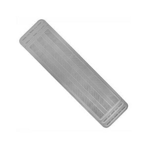 Коврик заднего ряда а/м CARFORT "Rovers 10" термопласт NBR, 37,5*145см к-т 1шт. Grey