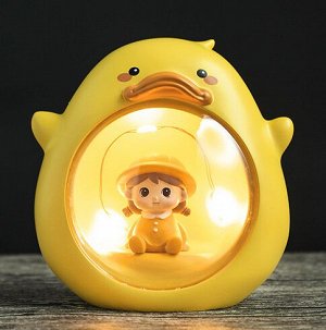 Ночник "Baby duck" цв.желтый BB2675-6A