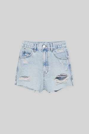 Женские джинсовые шорты Mom fit 04691303