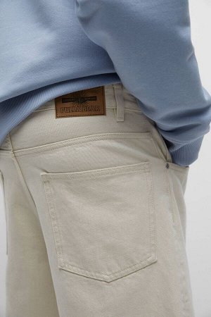 PULL&BEAR Мужские свободные джинсовые шорты-бермуды 09692530