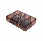Органайзер для мелочей 8,2х10,5х3см, цв.грозовое небо АС 40983000