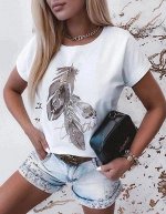 ФУТБОЛКА ЖЕНСКАЯ, код 6335854