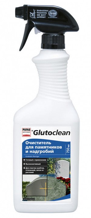 Спец. ср-во Glutoclean Pufas очиститель для памятников и надгробий 750 мл