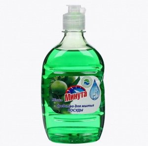 нет бренда МИНУТА Средство для мытья посуды 0,5л Яблоко/12
