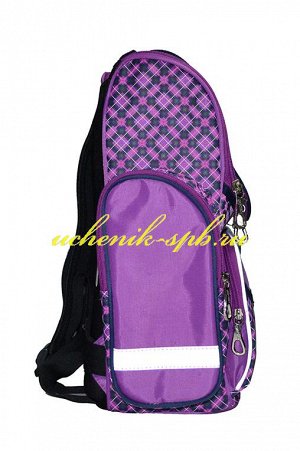 1074-ox-46 рюкзак+мешок (OXFORD) фиолет h36