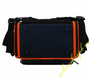 1441-mm-123 рюкзак шк.раскл. (Навигация) син/оранж h36