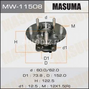Ступичный узел MASUMA rear COROLLA/ NRE150L *