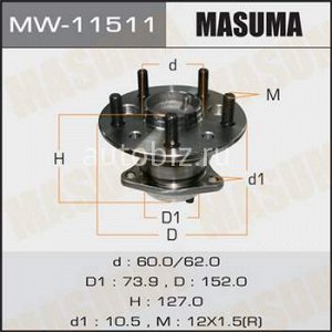 Ступичный узел MASUMA rear CAMRY/ MCV30, ACV30  LH *