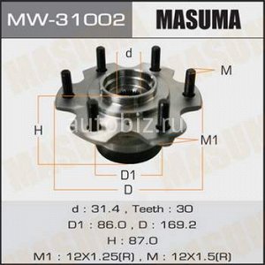 Ступичный узел MASUMA front PAJERO/ V65W, V75W,  V87W, V97W *