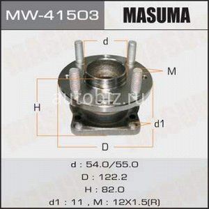 Ступичный узел MASUMA rear MAZDA 2, DEMIO *