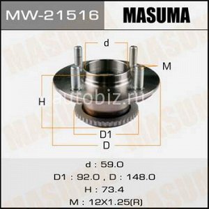Ступичный узел MASUMA rear ALMERA, PRIMERA / P16E, P11E (with ABS) *
