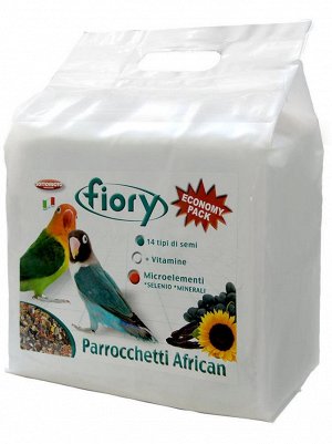 FIORY корм для средних попугаев Parrocchetti African 3,2 кг