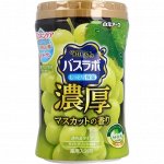 Hakugen Earth/ &quot;HERS Bath Labo&quot; Увлажняющая соль для ванны с восстанавливающим эффектом с гиалуроновой кислотой (с ароматом винограда), банка 600 гр., 1/15
