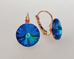 Серьги с кристаллами Swarovski