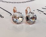 Серьги с кристаллами Swarovski