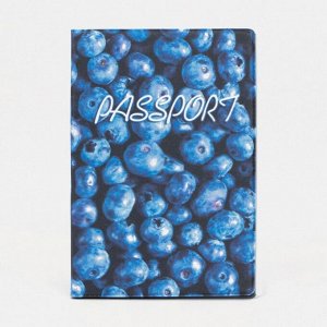 Обложка для паспорта, цвет синий 4732762