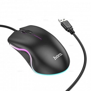 Игровая Проводная мышка HOCO GM19 Enjoy Gaming с RGB подсветкой
