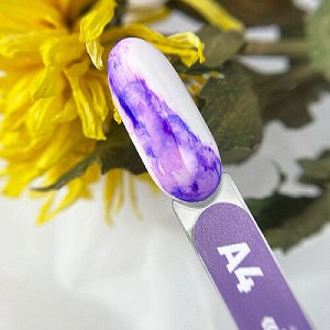 Акварельные капли FINE ART A4 фиолетовый