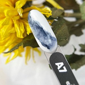 Акварельные капли FINE ART A7 чёрный