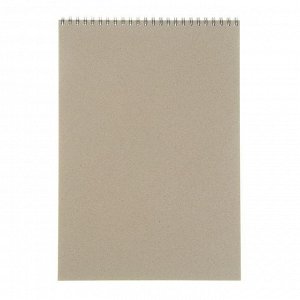 Блокнот для зарисовок А4, 40 листов на гребне Sketchbook, жесткая подложка, блок офсет 100г/м2