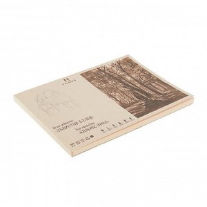 Планшет для эскизов А5, 18 листов "Тенистая аллея", 160г/м2