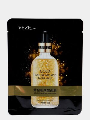 VENZEN/ VEZE/ Тканевая маска с золотом 24k pure gold