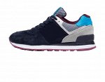 Кроссовки NB 574 WL574BEA Blue-Lilac арт: 6008-7 (размеры 36-40)