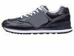 Кроссовки NB 574 Leather Blue арт 6005-2