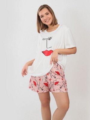 Пижама(футболка и шорты)