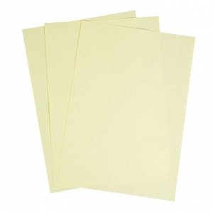 Бумага цветная А4, 100 листов Calligrata Pale, 80г/м2, жёлтая