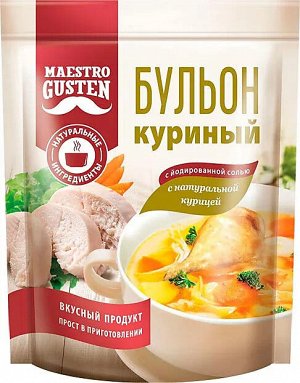 «Maestro Gusten», бульон сухой куриный, 90 г