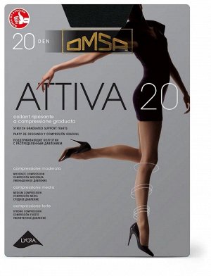 OMS-Attiva 20/5 Колготки OMSA Attiva 20