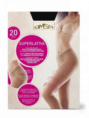 OMS-SuperLativa 20 бесшовные/3 Колготки OMSA SuperLativa 20 бесшовные