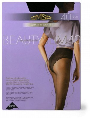 OMS-BeautySlim 40 ажур трусики утяжка/3 Колготки OMSA BeautySlim 40 ажур трусики утяжка