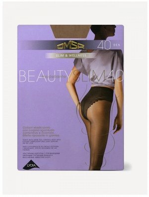 OMS-BeautySlim 40 ажур трусики утяжка/1 Колготки OMSA BeautySlim 40 ажур трусики утяжка