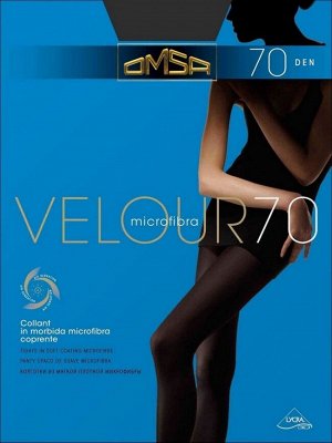 OMS-Velour 70 микрофибра/1 Колготки OMSA Velour 70 микрофибра