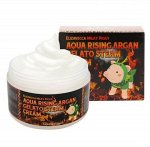 Крем, д/лица Аргановое масло/Aqua rising argan gelato steam, Elizavecca, Ю.Корея, 100 г