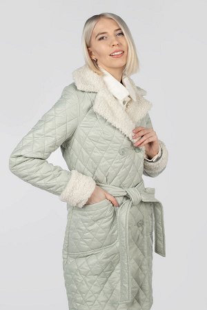 01-11528 Пальто женское демисезонное (пояс)