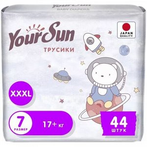 YourSun Ultra Absorption трусики-подгузники XХXL (17+ кг), 44 шт