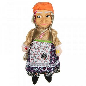 BY Кукла интерактивная Баба Яга, пластик, текстиль, 3хААА, 10х31х5см, 264-156