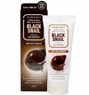 JIGOTT Маска-пленка Peel off pack Black Snail "Черная улитка", туба 180мл