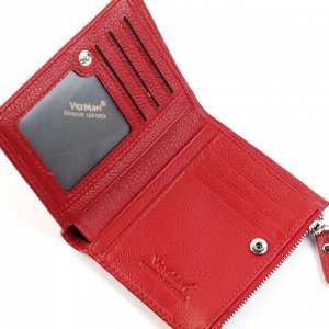 Маленький женский кожаный кошелек VerMari 9932-1806 Ред