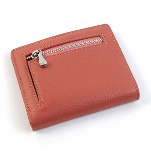 Маленький женский кожаный кошелек на магнитной кнопке VerMari 3812-1806 Ватермелон Ред
