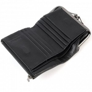 Маленький женский кожаный кошелек VerMari 9930-1806 Блек