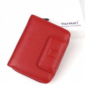 Маленький женский кожаный кошелек VerMari 55088 Ред