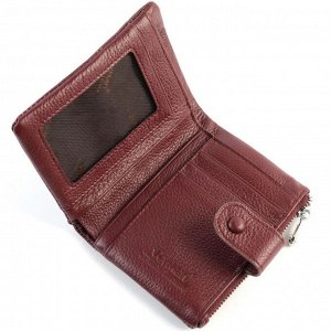 Маленький женский кожаный кошелек VerMari 3999-1806 Д.Ред
