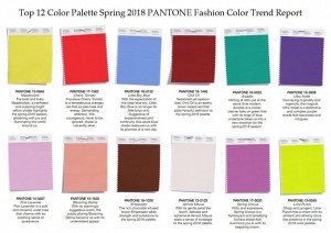 Самые модные цвета Весна — Лето — PANTONE